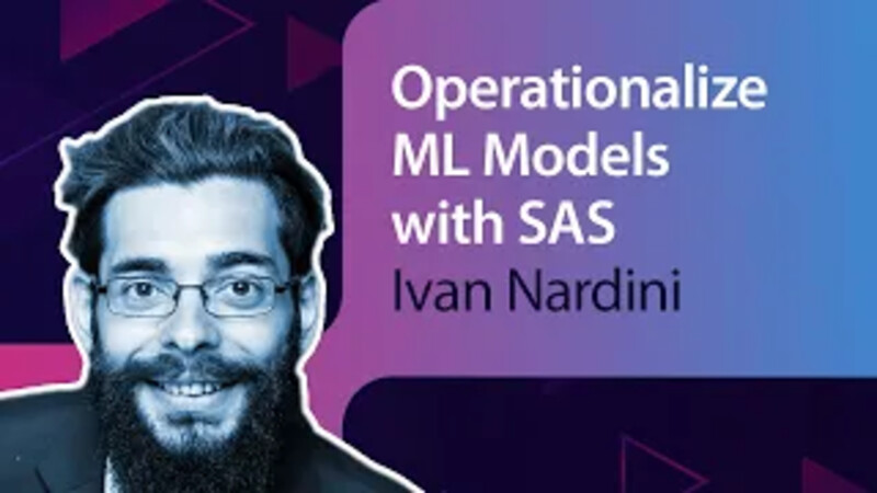 Operationalize Open Source Models with SAS Open Model Manager - Video ...